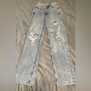 pacsun distressed 90’s boyfriend jeans